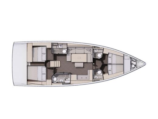 Sailboat  Dufour 470 GL Boat design plan