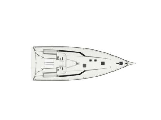 Sailboat Pogo Structures POGO 44 Planimetria della barca