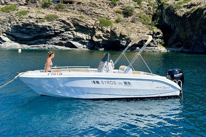 Rental Motorboat Orizzonti SYROS 190 Roses