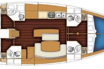 Rental Sailboat Beneteau Cyclades 50.4 Olbia