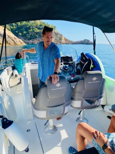 Blanes Motorboat Jeanneau Cap Camarat 6.5 Cc Serie 3 alt tag text