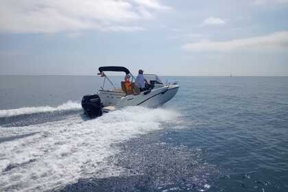Location Bateau à moteur Quicksilver open sundek Argelès-sur-Mer