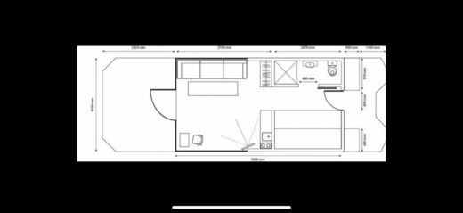 Houseboat RIVO SP ZO.O Campi 300 Plano del barco