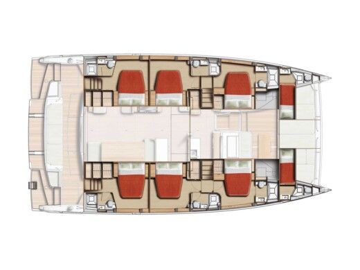 Catamaran  Bali 5.8 boat plan