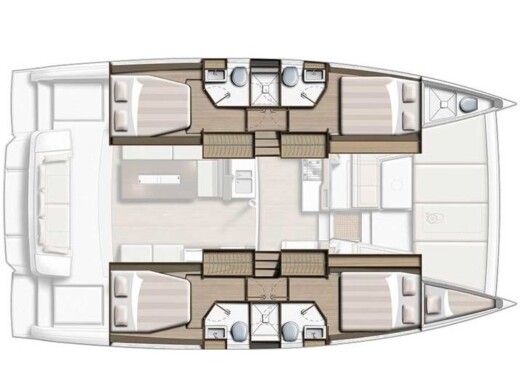 Catamaran Bali - Catana Bali 4.2 Boat design plan