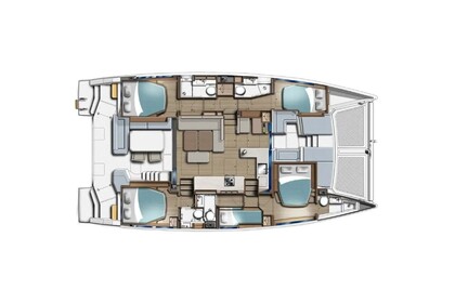 Location Catamaran  Moorings 4600 Marigot