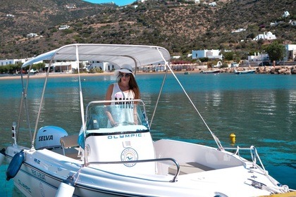 Charter Motorboat Olympic 490 CC Sifnos