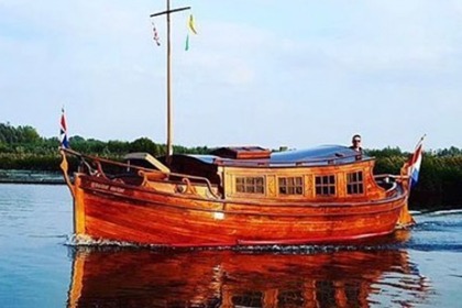 Verhuur Motorboot - Teakhouten kajuitsloep Geertruidenberg