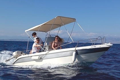 Rental Boat without license  KAREL AIOLOS Corfu