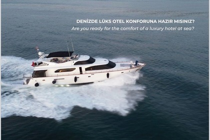 Hyra båt Yacht 27m Luxury yacht with 4 cabins B89! 27m Luxury yacht with 4 cabins B89! Göcek