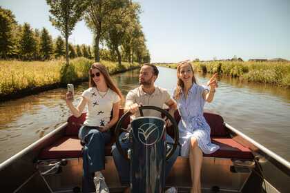 Miete Motorboot Luxe E-Sloep 590 Leeuwarden