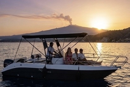 Aluguel Barco sem licença  Aquabat Sport infinity 21 Taormina