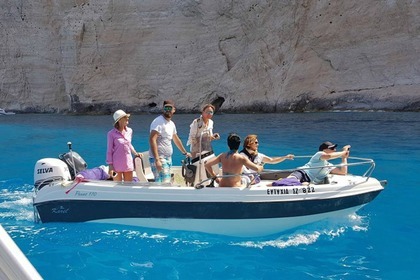Hire Boat without licence  Karel Paxos 170 Zakynthos