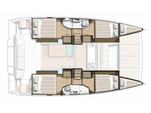 Catamaran  Bali Catsmart boat plan