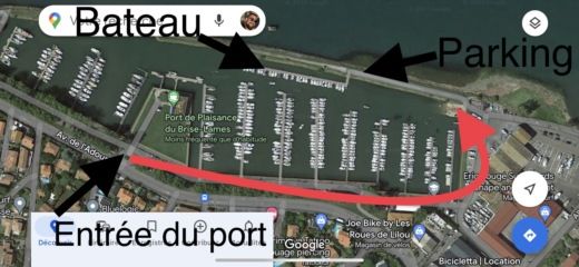 Motorboat Pacific Craft Open 545 Planta da embarcação