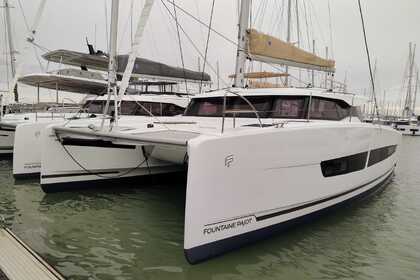 Miete Katamaran Fountaine Pajot Fountaine Pajot New 44 Quatuor - 4 + 2 cab. Trogir