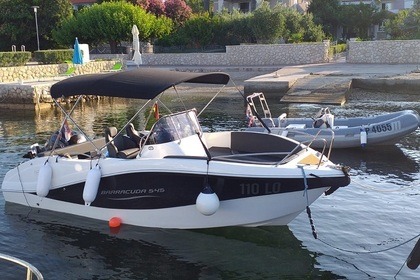 Charter Motorboat Oki boats Barracuda 545 Rab