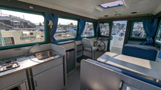 Houseboat Vetus 900 (ZEK) Plan du bateau