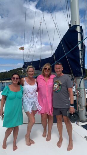 Ibiza Catamaran Fountaine Pajot Bahia 46 alt tag text