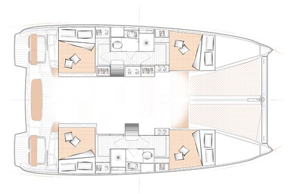 Alquiler Catamarán Beneteau Excess 11 Rodas