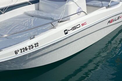 Rental Boat without license  REMUS 450 Santa Pola