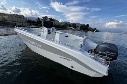 Verhuur Motorboot Teorema Open 20 apta licencia navegación Portocolom