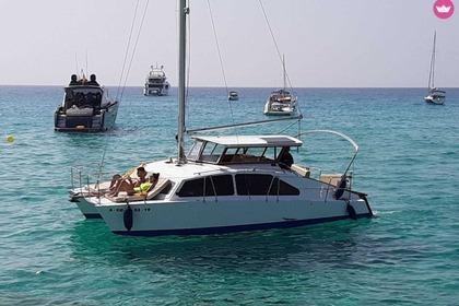 Verhuur Catamaran T.HUNTS Bob cat Formentera