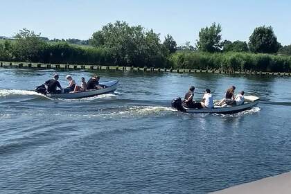 Verhuur Motorboot Stalen vlet buitenboordmotor - vecht Nigtevecht