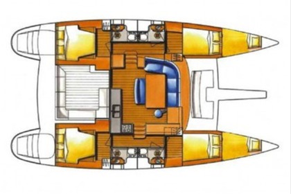 Charter Catamaran Lagoon Lagoon 440 Tahiti