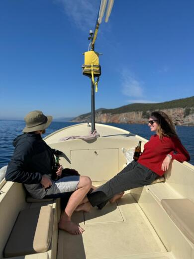 Budva Motorboat Rent hourly Maestral alt tag text