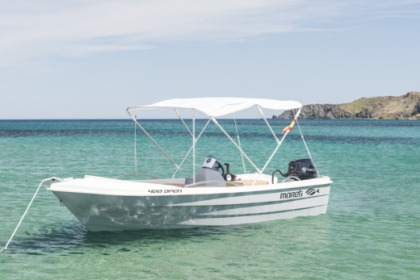Rental Boat without license  Mareti 4'20 Menorca