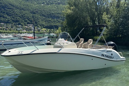 Miete Motorboot Quicksilver Activ 605 Sundeck Annecy
