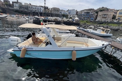 Rental Motorboat Cantieri del tirreno Coral 24 Catania