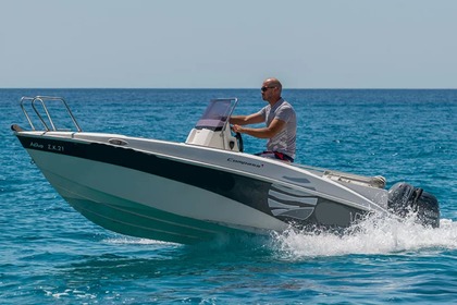 Miete Boot ohne Führerschein  Compass 150cc Milos