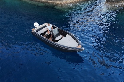 Noleggio Barca senza patente  BLACK BOAT LICENSE FREE Santorini