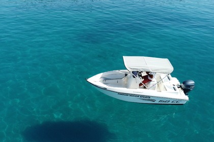 Miete Boot ohne Führerschein  compass 150cc Agios Nikolaos