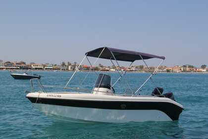 Rental Boat without license  Ranieri Blue water Zakynthos