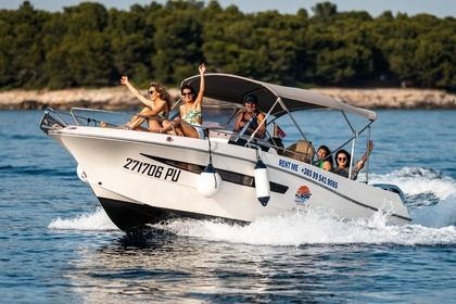 Hire Motorboat Atlantic Sun Cruiser 690 Pula