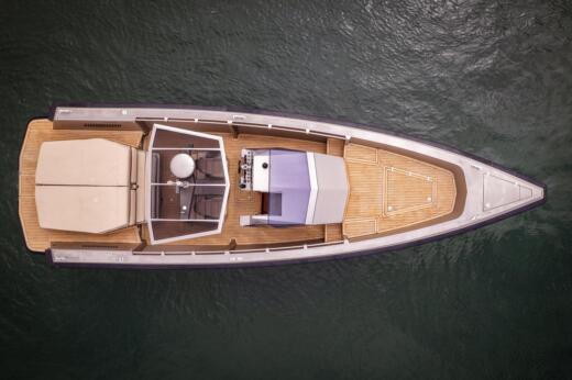 Motorboat Wally Tender 45 Boat design plan