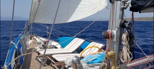 Sailboat Belliure 50 MS Plattegrond van de boot