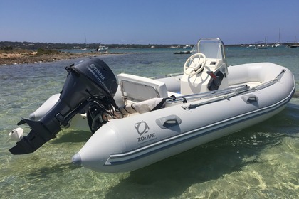 Miete Boot ohne Führerschein  ZODIAC ZOOM 400 Formentera