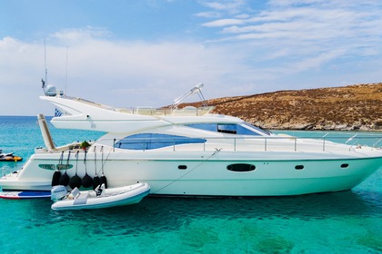 Verhuur Motorjacht Ferretti 591 Mikonos