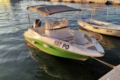 Rental Motorboat QUICKSILVER Commander 555 Vrsar