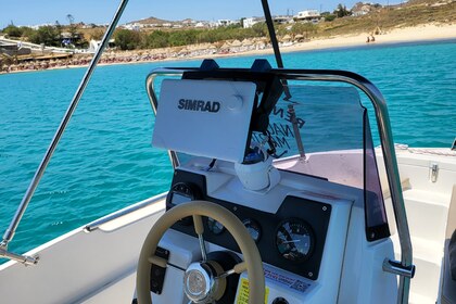 Hire Boat without licence  Compass Compass150cc Mykonos