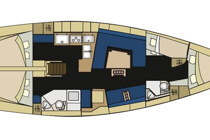 Charter Sailboat  Elan Impression 444 Palaio Faliro