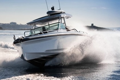 Hire Motorboat Axopar 37 Sun top, BRABUS, Mediterrana edition Antiparos