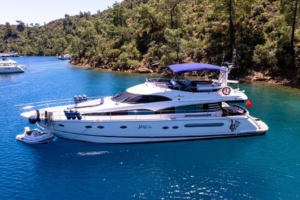 Hire Motor yacht Fairline 62 Göcek