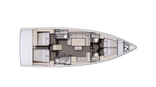 Sailboat Dufour Dufour 470 boat plan