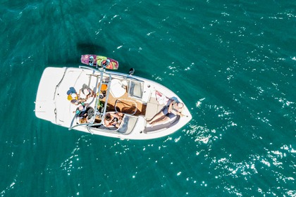 Miete Motorboot Four Winns 180 Horizon V6 225ch avec grand taud Ancy