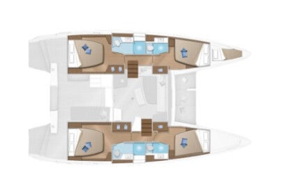 Hire Catamaran Lagoon Lagoon 42 Marmaris